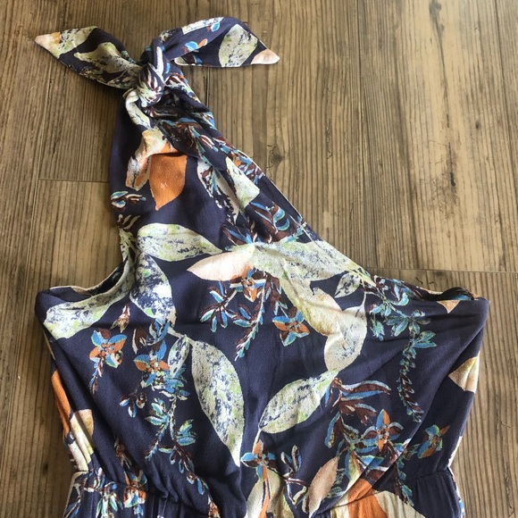 Free People island time asymmetrical jumpsuit - Picture 8 of 14